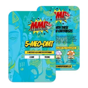 5-MeO-DMT Cartridge 1mL by Deadhead Chemist offers a powerful, fast-acting psychedelic experience in a convenient vape, perfect for transformative journeys.