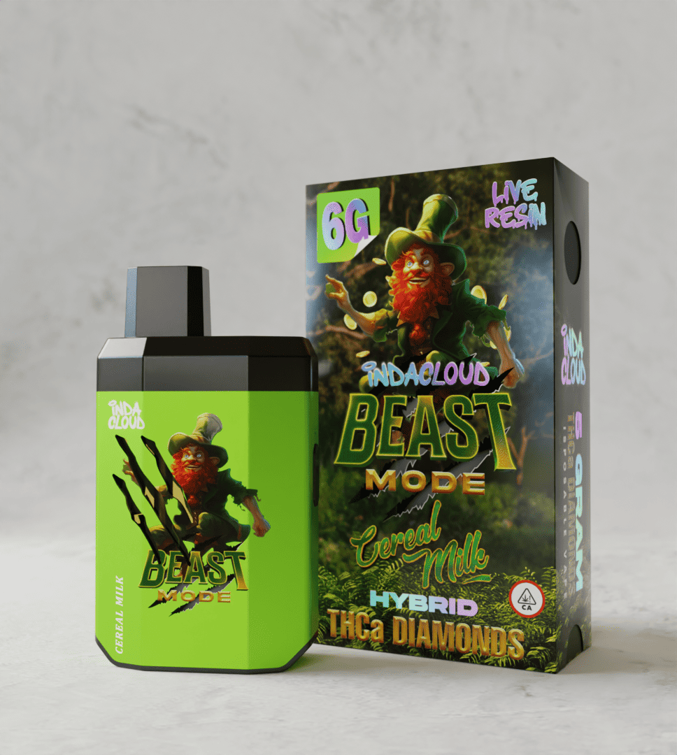 Cereal Milk 6G Beast Mode THCa Diamonds Vape - Image 1