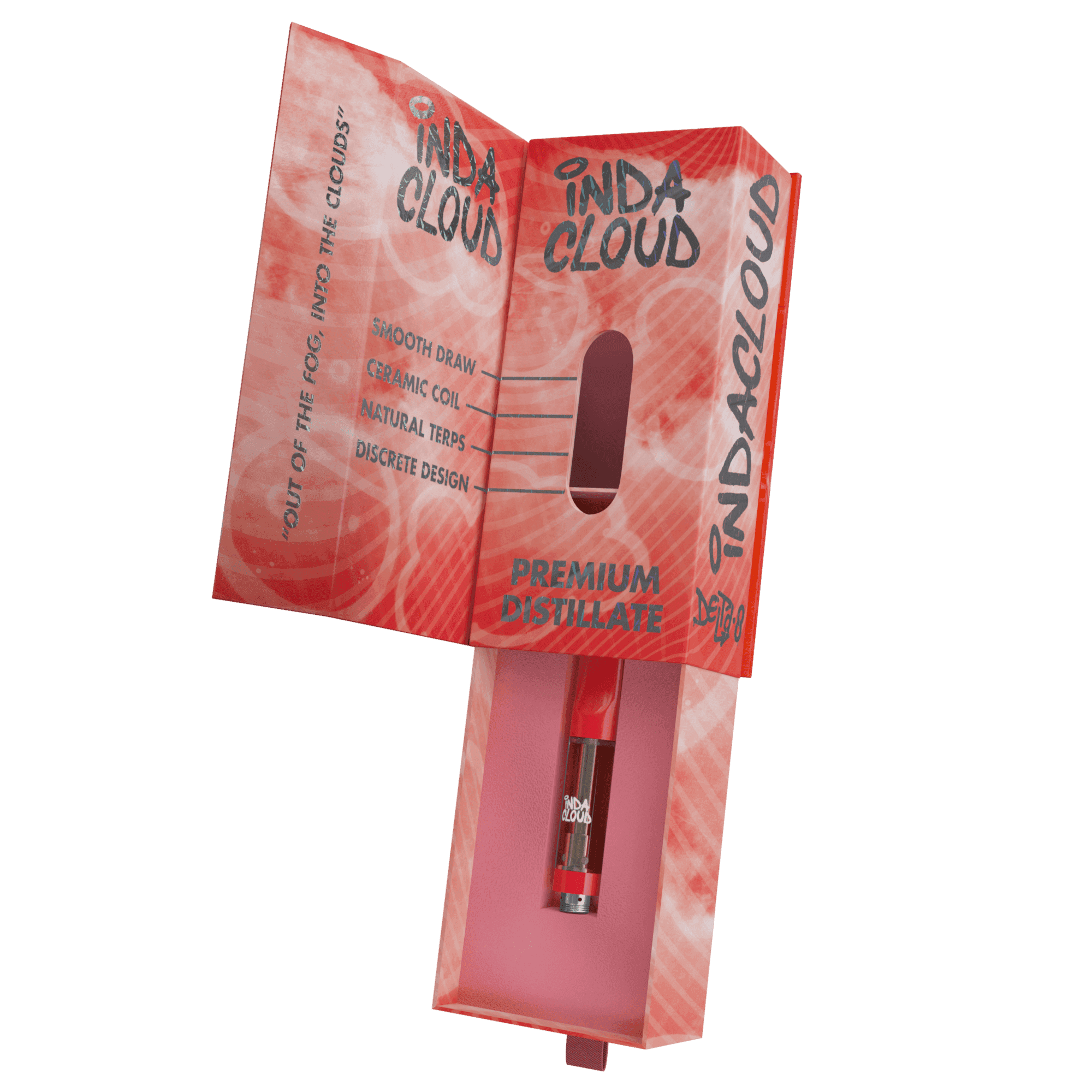 Strawberry Cough 1G Delta 8 Vape Cartridge - Image 3