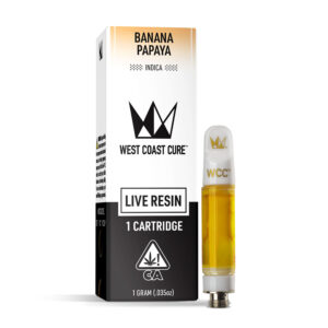 Banana Papaya Live Resin Cartridge