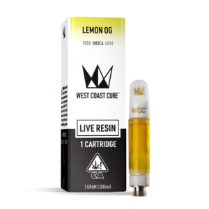 Lemon OG Live Resin cartridge