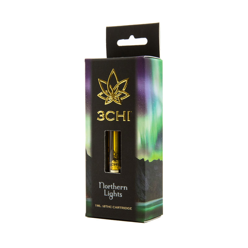 3Chi Delta 8 Vape Cartridge | Northern Lights - Image 1